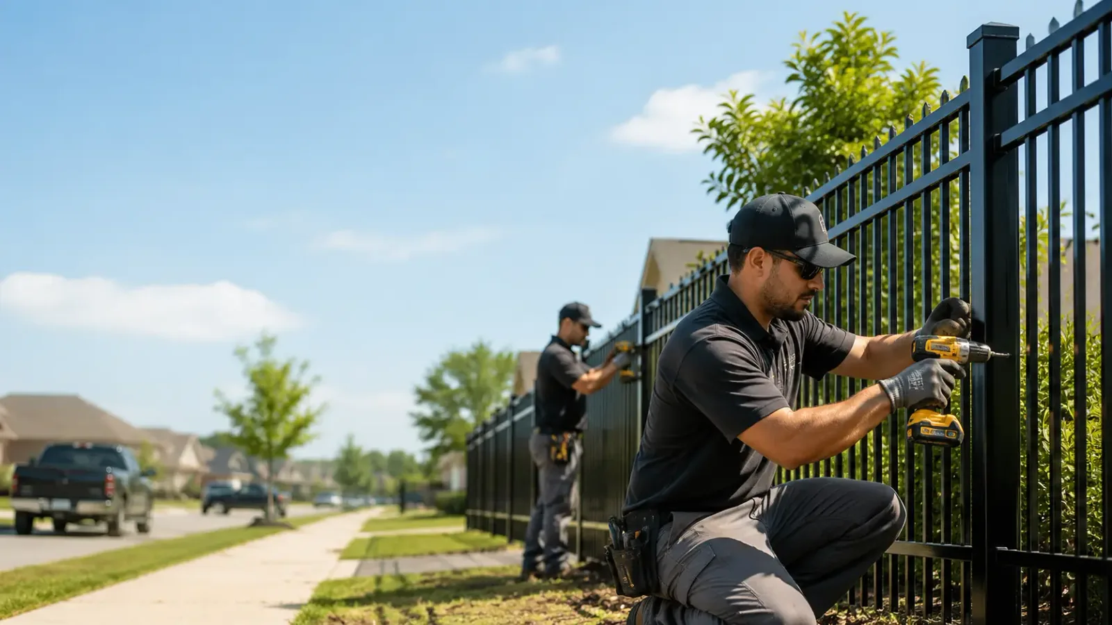 Metal Fence Installation in Channing, MI